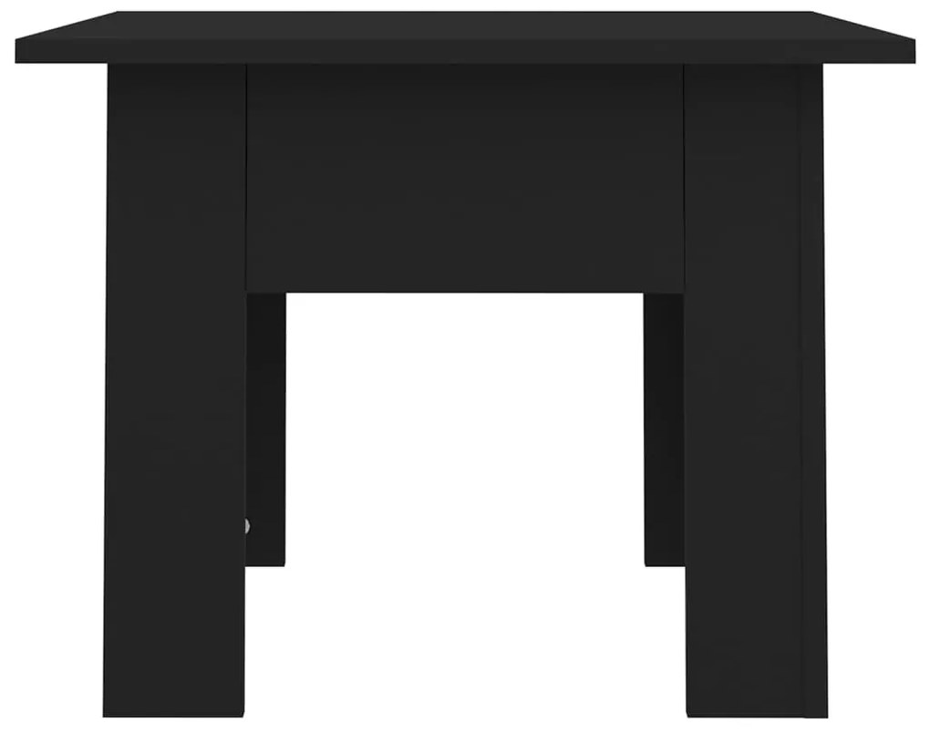Mesa de centro 55x55x42cm derivados de madeira preto