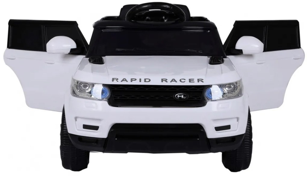 Carro elétrico para Crianças Start Run, 12V Rodas e assento plástico Branco