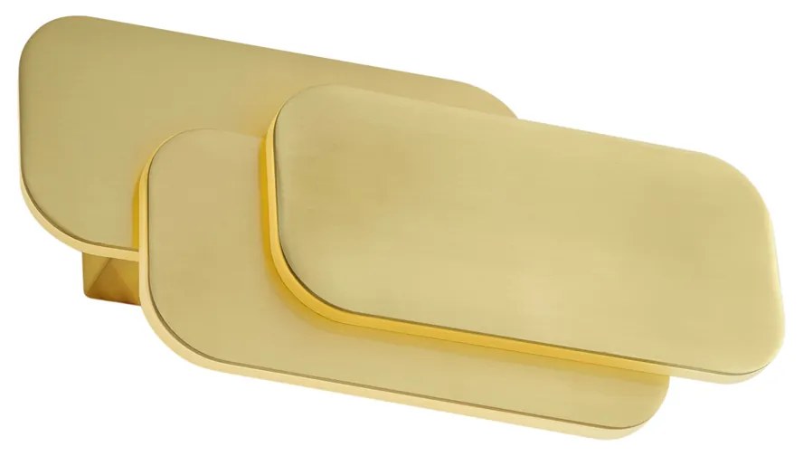 Candeeiro de Parede Moderno Latão Incl. LED Regulável em 3 Níveis - Dias Moderno