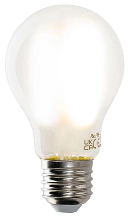 LED Candeeiro de pé inteligente preto com dourado incl. WiFi A60 - Lofty Moderno