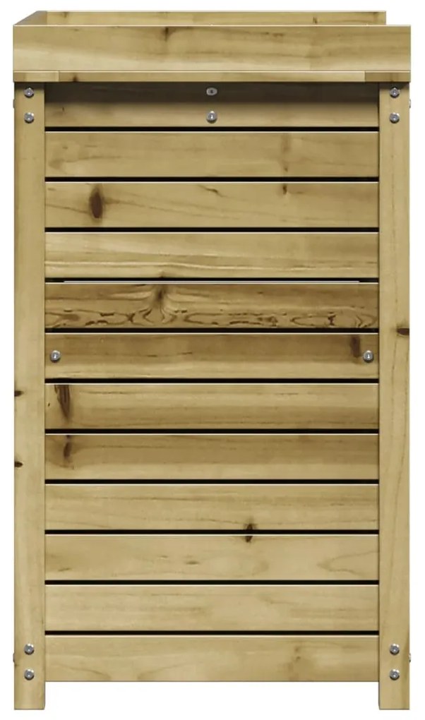 Mesa jardinagem c/ prateleiras 82,5x50x86,5 cm pinho impregnado
