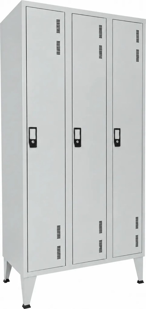 Cacifos Metálicos Triplo 3 Cacifos 1700x900x400mm Standard