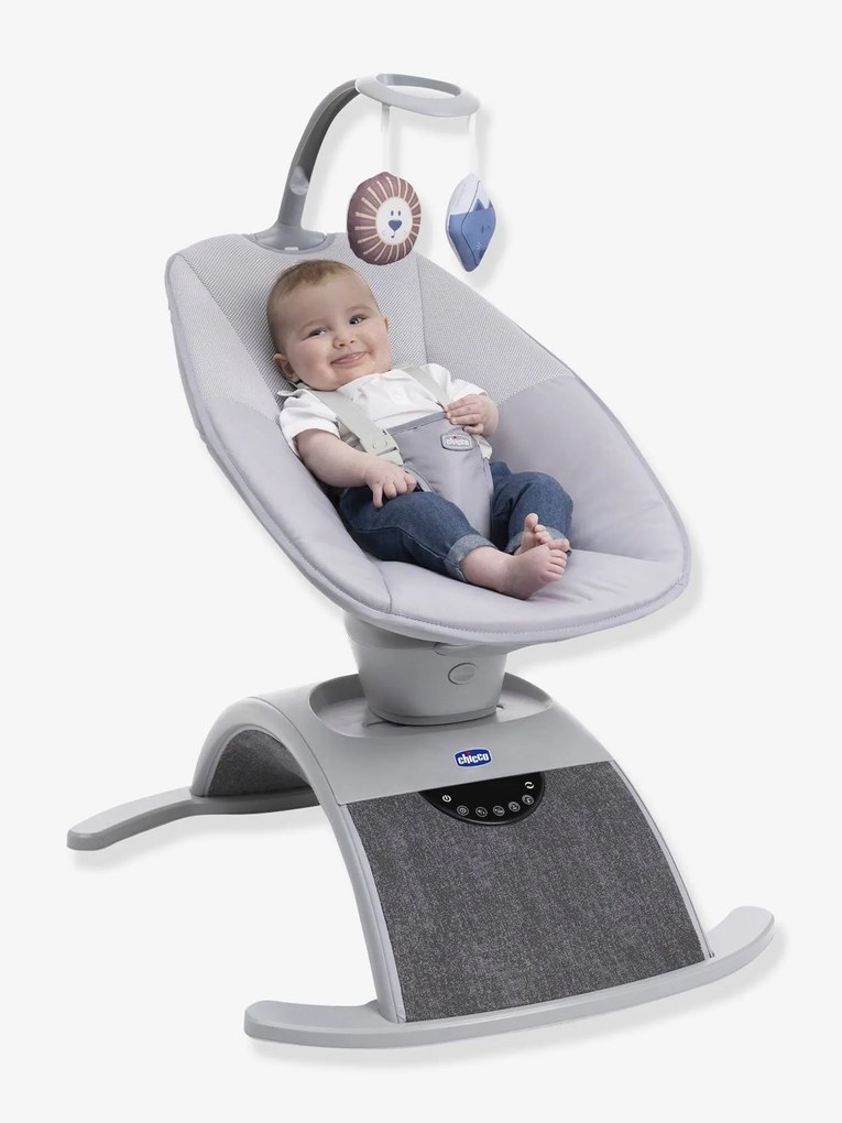 Espreguiçadeira-baloiço Comfy Wave, da CHICCO cinzento