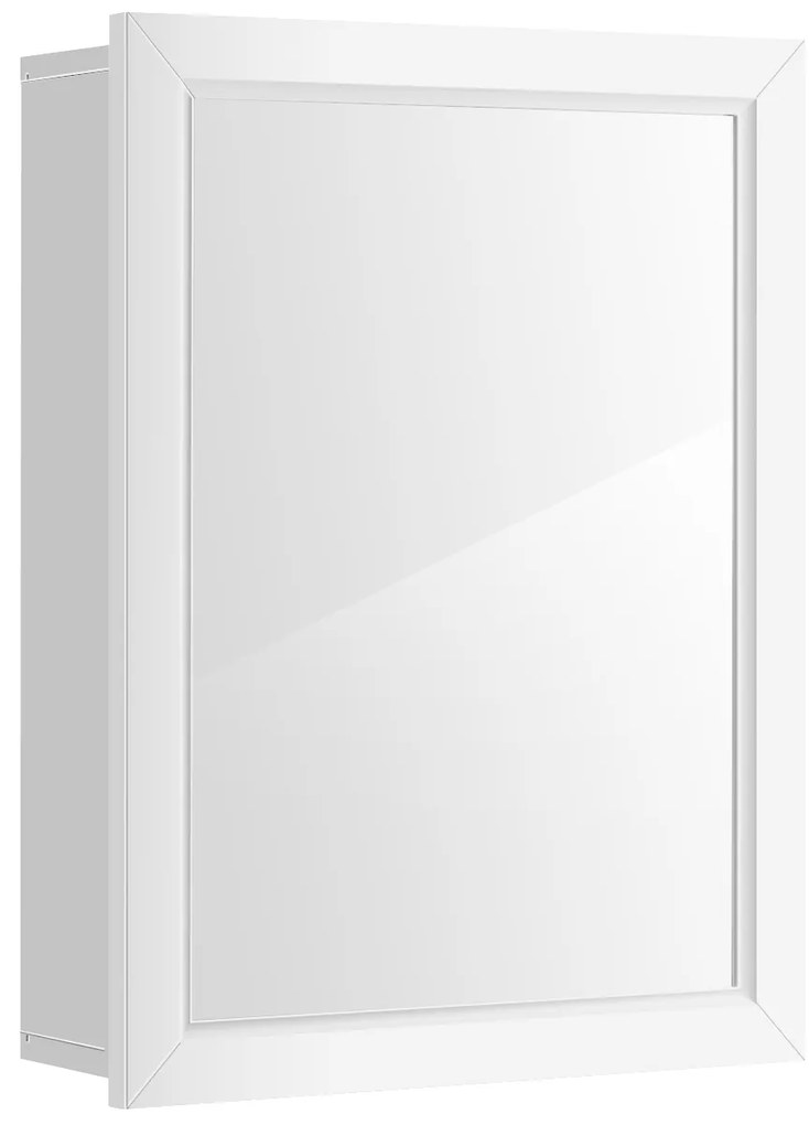 Armário lateral de porta única para banheiro com compartimento aberto - preto