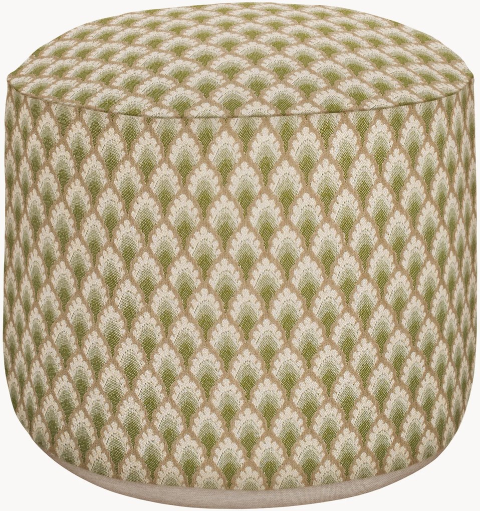 Pufe artesanal para exterior Jessica