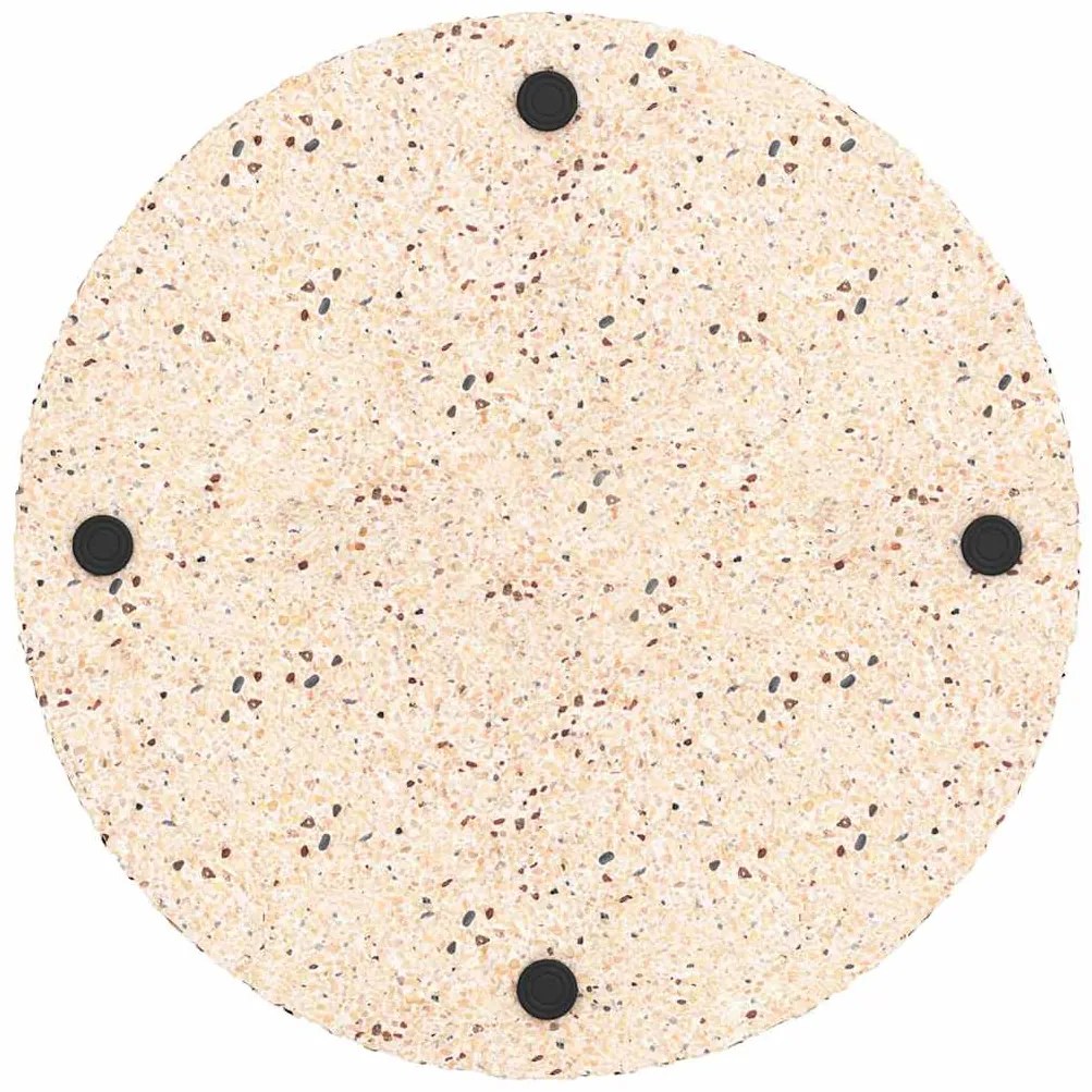 Base de Parasol para Postes de 37/42/52/58mm em Concreto Amarelo, 20kg