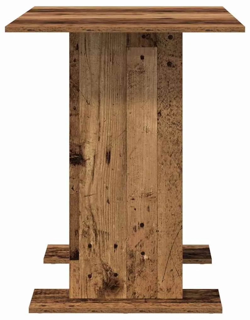 Mesa de Jantar vidaXL Madeira Antiga 110x60x75 cm Madeira Engenharia