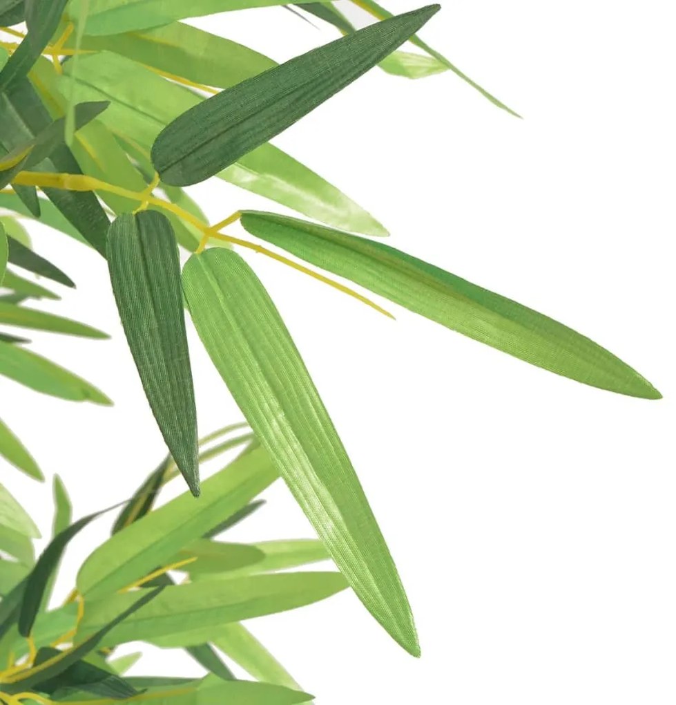 Planta bambu artificial com vaso 120 cm verde