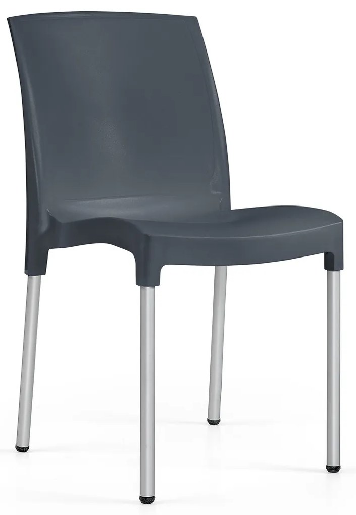 Cadeira Jenny Anthracite MR - Pack de 8 unidades
