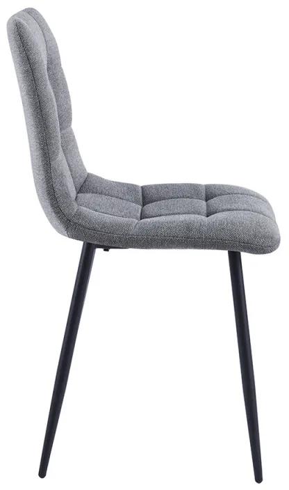 Cadeira Stuhl Tecido - Cinza escuro