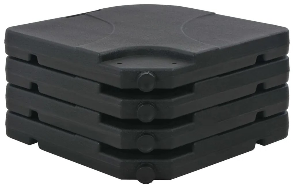 Guarda-sol de jardim com base portátil antracite