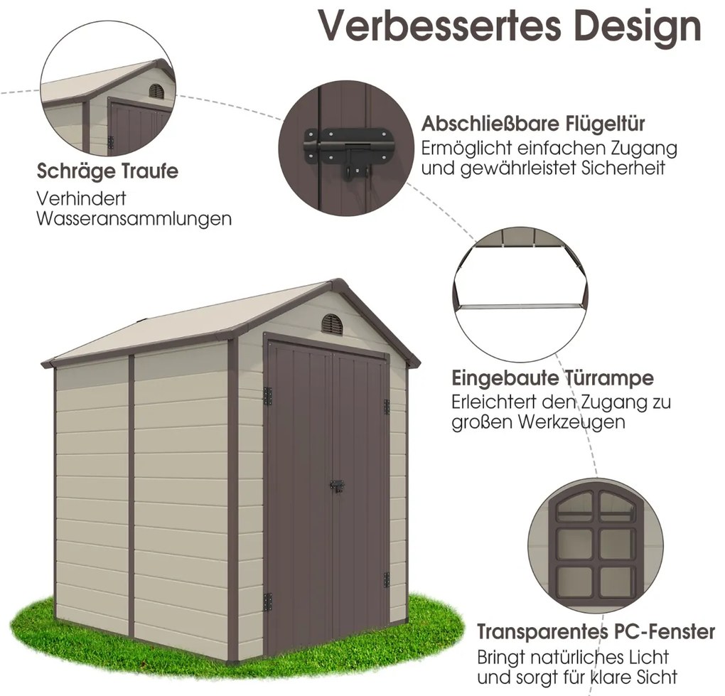 Canteiro de jardim elevado vertical de 4 níveis com 4 recipientes e furos de drenagem - S