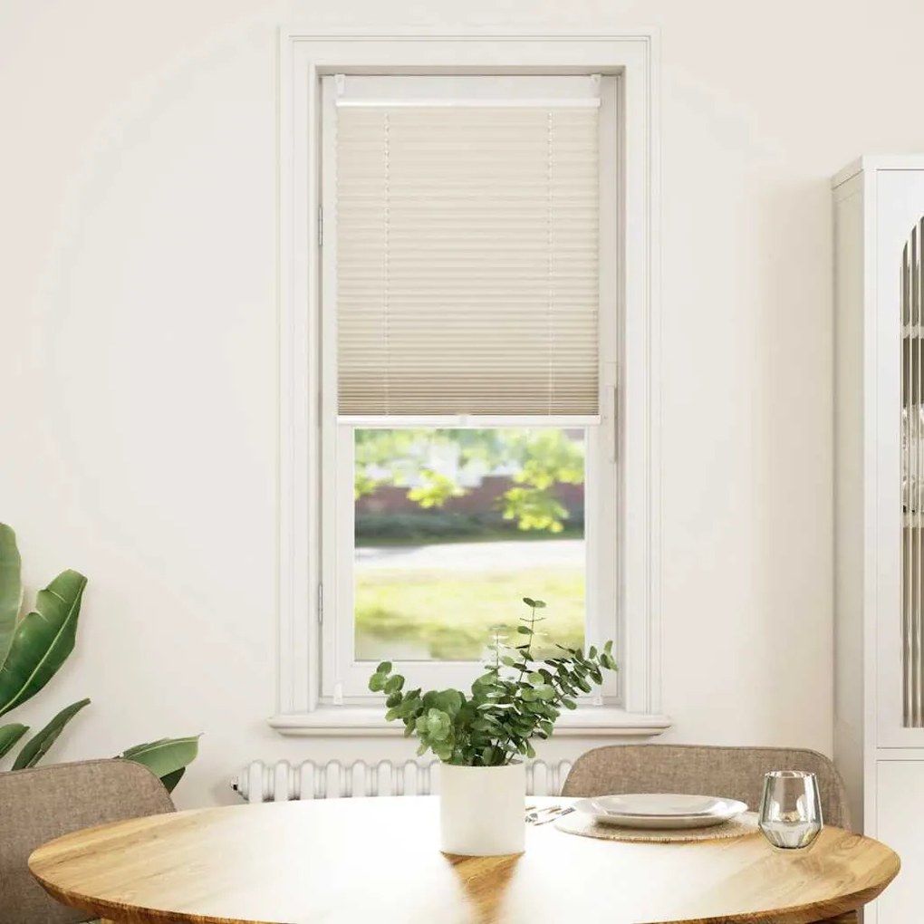 240617 Plisse Blind 40x100cm Creme