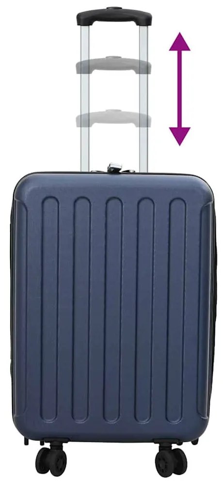 Mala Dobrável com Casca Dura 20'' Azul Escuro 34x23x55.5 cm ABS