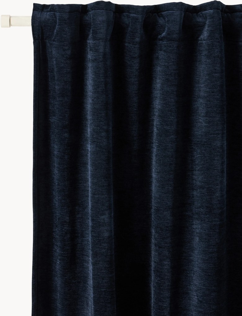 Cortinas blackout multi-banda Sandra, conjunto de 2, L 130 cm