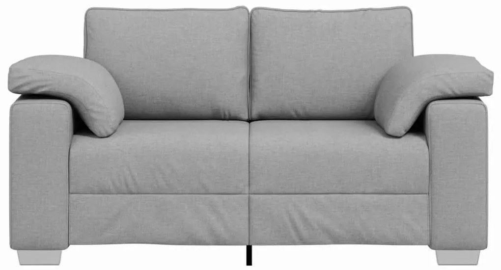 Sofá Loveseat - Cinza Claro, Tecido de 120 cm