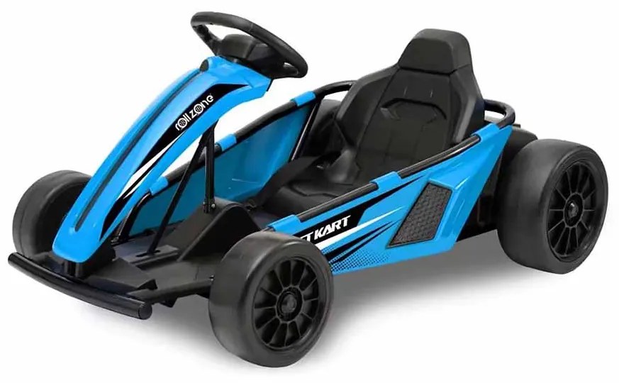 Kart elétrico Infantil drift Go-Kart, potência 24V Azul