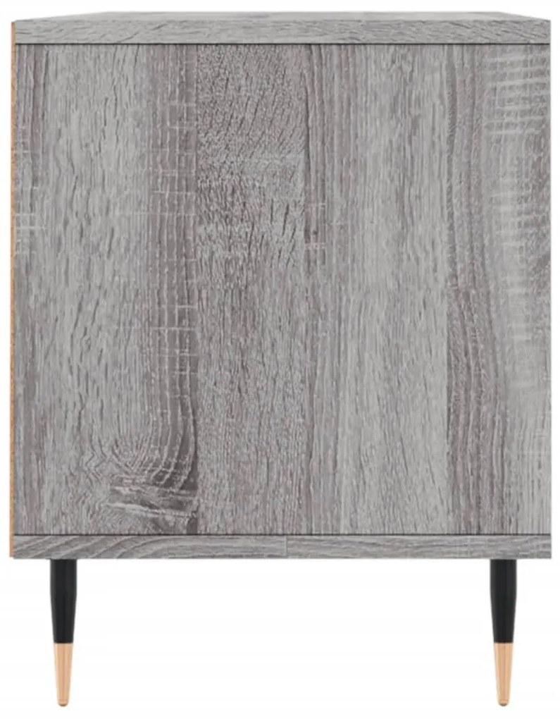 Móvel de TV 100x34,5x44,5 cm derivados madeira cinzento sonoma