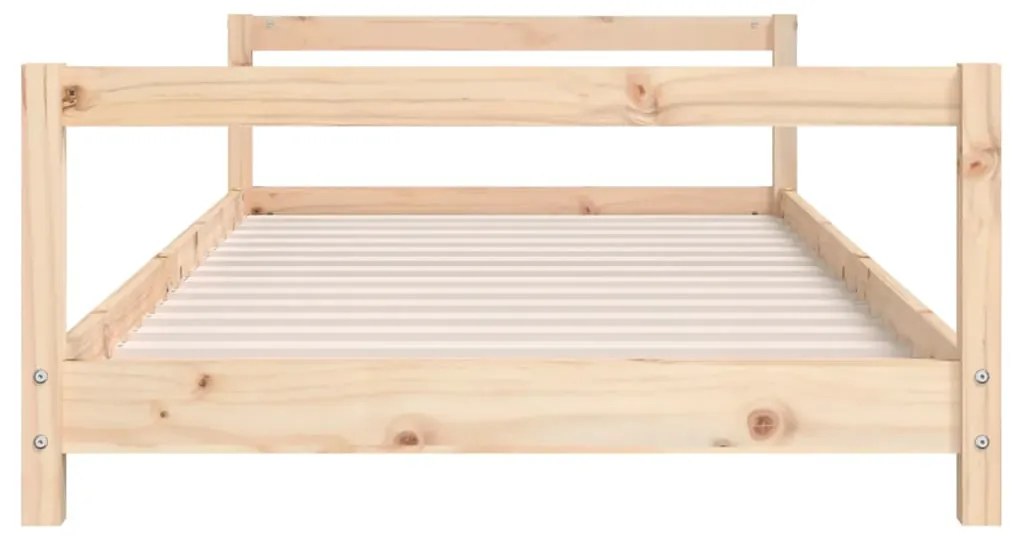 Estrutura de cama infantil 90x200 cm pinho maciço