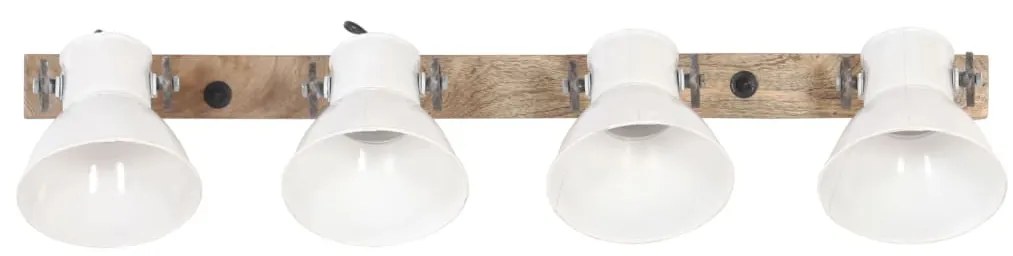 Candeeiro de parede industrial 90x25 cm E27 branco