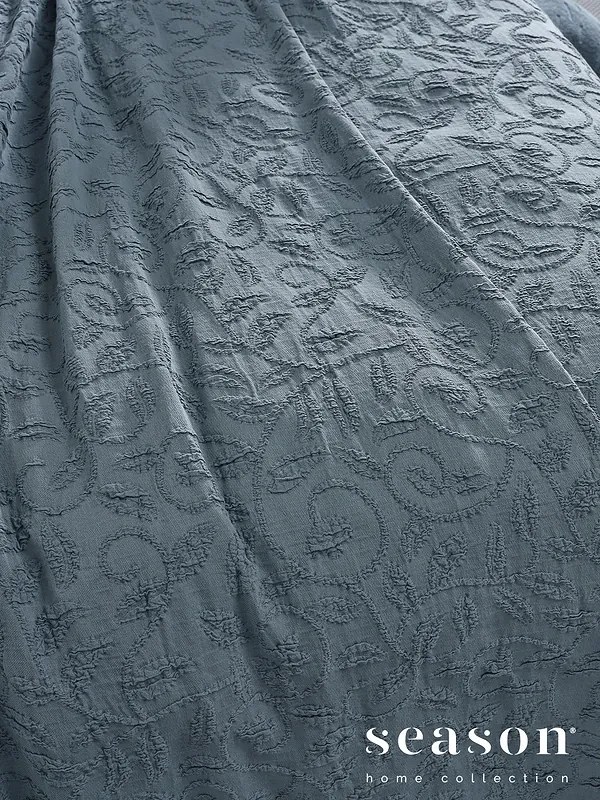 Colcha verão Ref. Butiri / 99% algodão - 1% elastano: 1 almofada cheia 50x70 cm