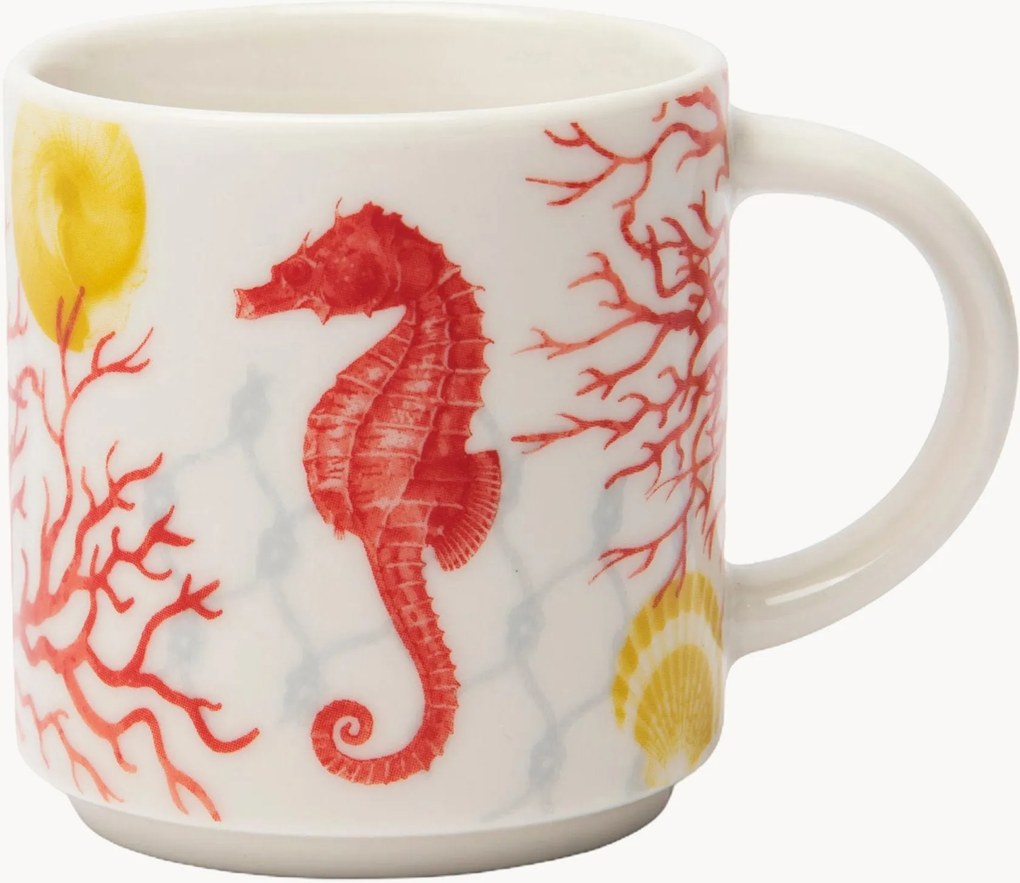 Chávenas de café expresso Coral, conjunto de 6