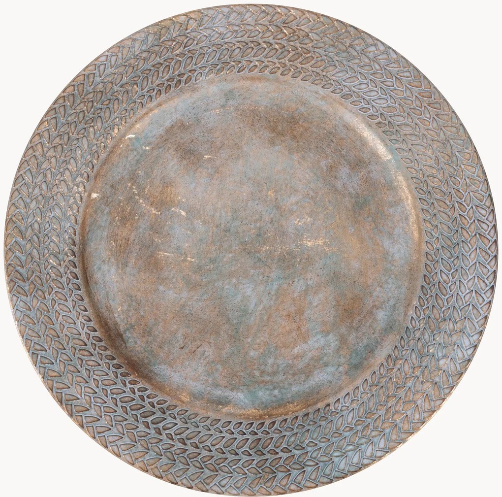 Pratos marcadores Herringbone, conjunto de 6