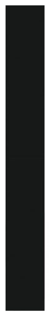Sapateira 60x21x163,5 cm derivados de madeira preto