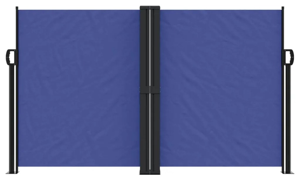 Toldo lateral retrátil 140x1200 cm azul