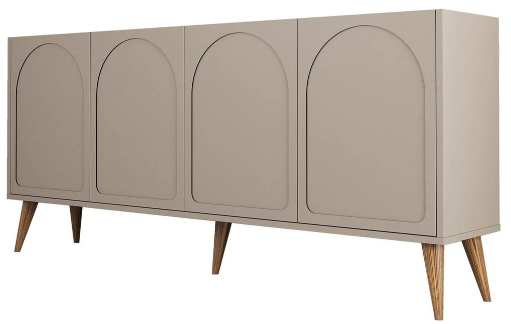 Console Lyon – Atlas Walnut – 180x81x35 cm