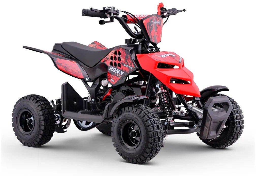 Mini moto 4 gasolina para crianças 49cc Raptor R4 Rosa (Cópia)
