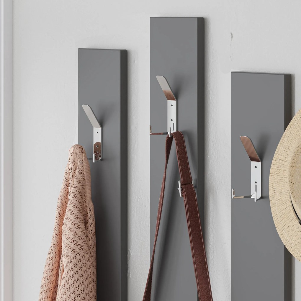 Hall Stand Ramda – Light Mocha Anthracite – 137 cm x 54,5 cm x 35 cm