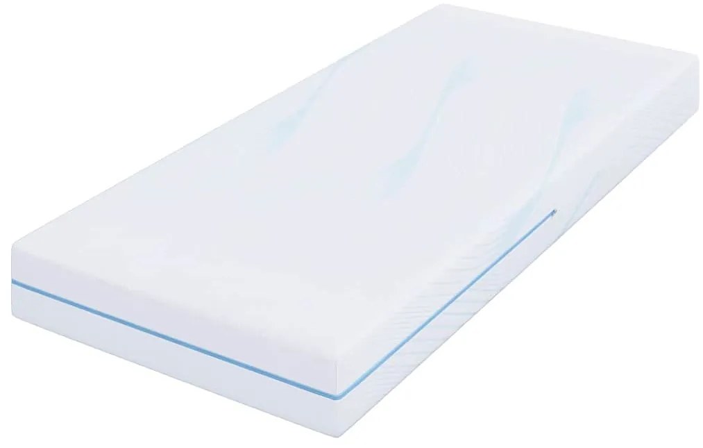 Colchões Branco 70 x 200 cm Tecido jacquard 100% poliéster