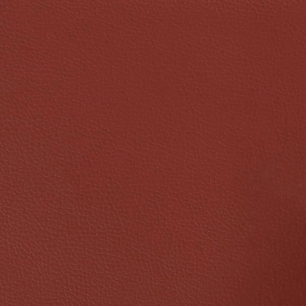 Painel parede 12 pcs 30x15 cm couro art. 0,54 m² vermelho tinto