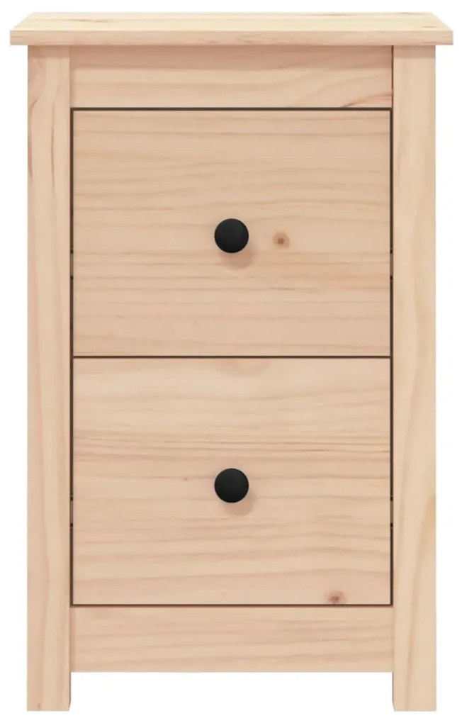 Mesa de cabeceira 40x35x61,5 cm madeira de pinho maciça