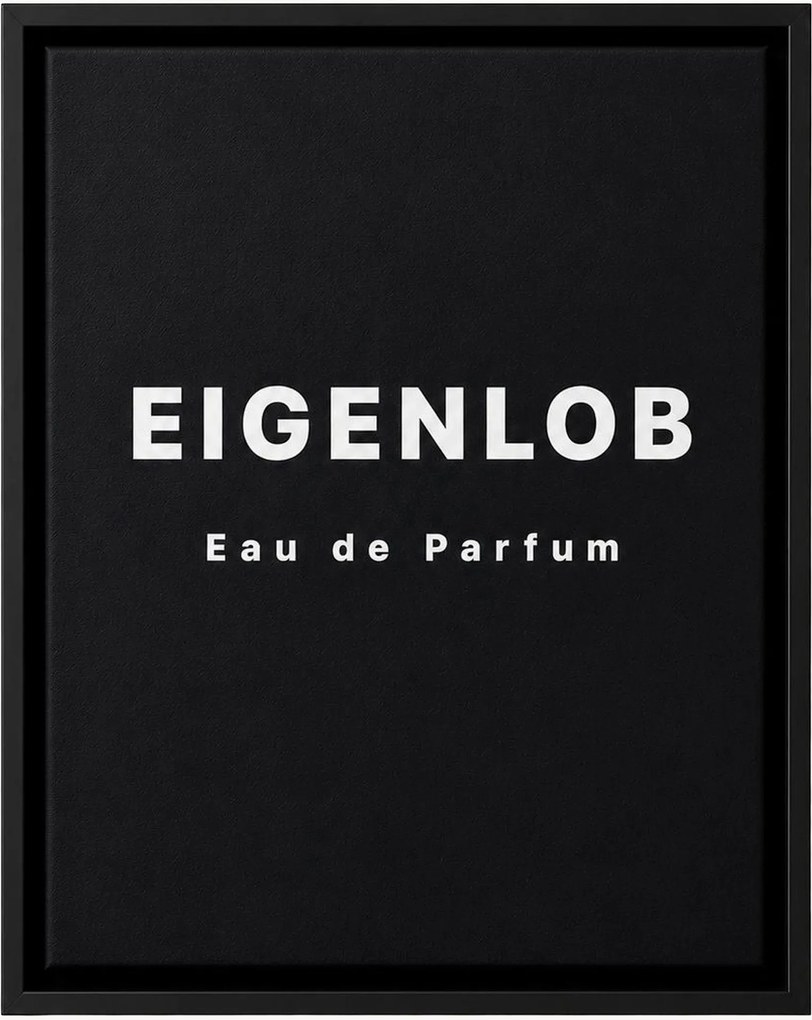 Impressão artística em tela artesanal com moldura Eigenlob, edição limitada