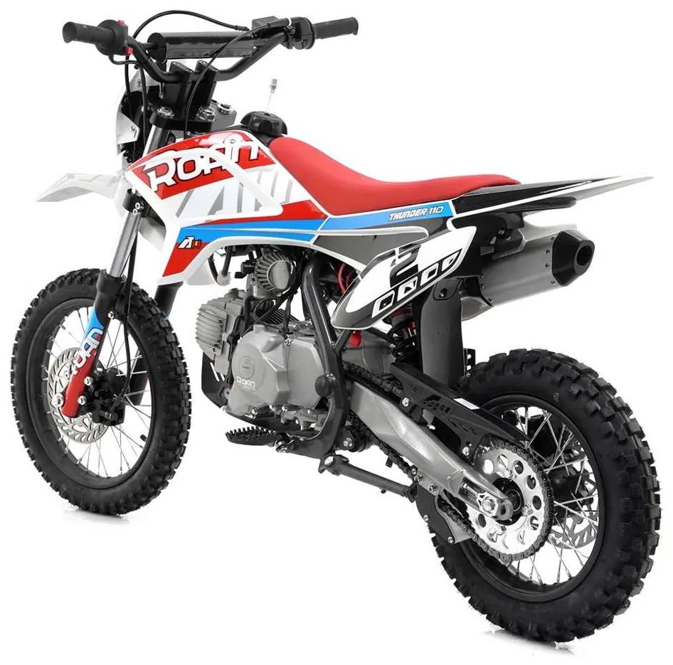 Mota Crianças Pit bike 110cc automático 14/12" Apollo Thunder arranque eléctrico