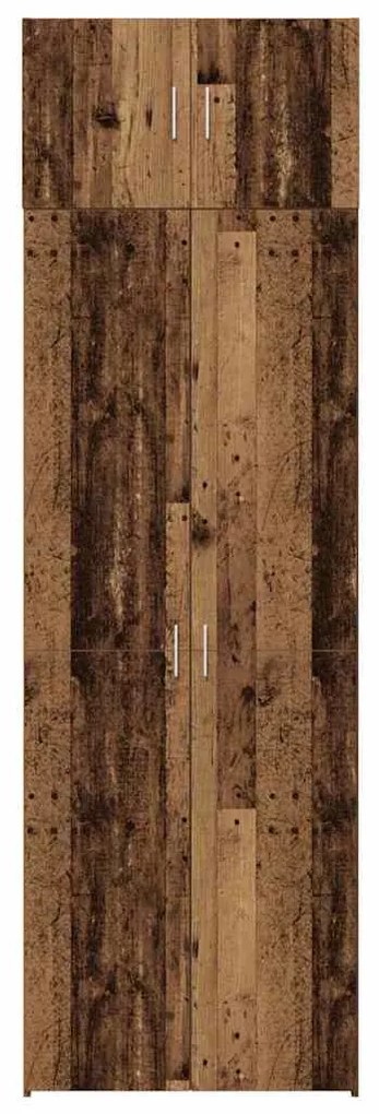 Armário de Armazenamento vidaXL Madeira Antiga 70x42.5x225 cm Madeira