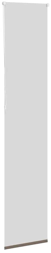 Persiana de enrolar 40x230 cm largura tecido 35,7 cm poliéster