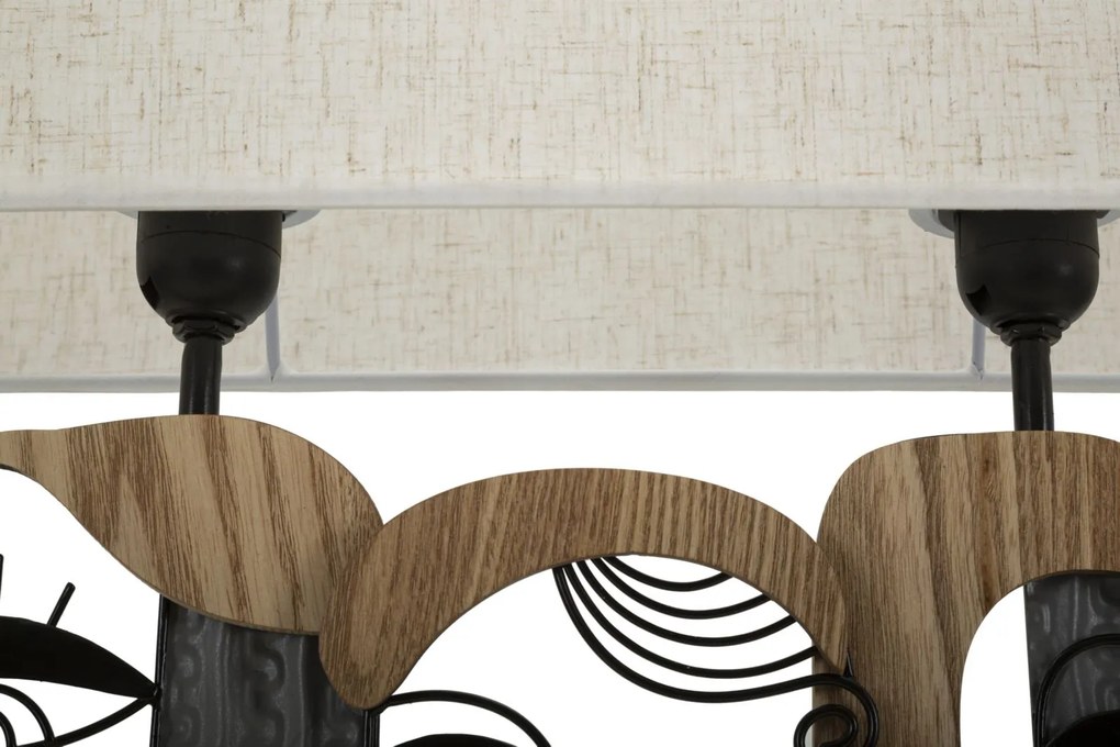 Candeeiro de Mesa "Picassy Plus" – 50x17,8x45 cm – Multicolor