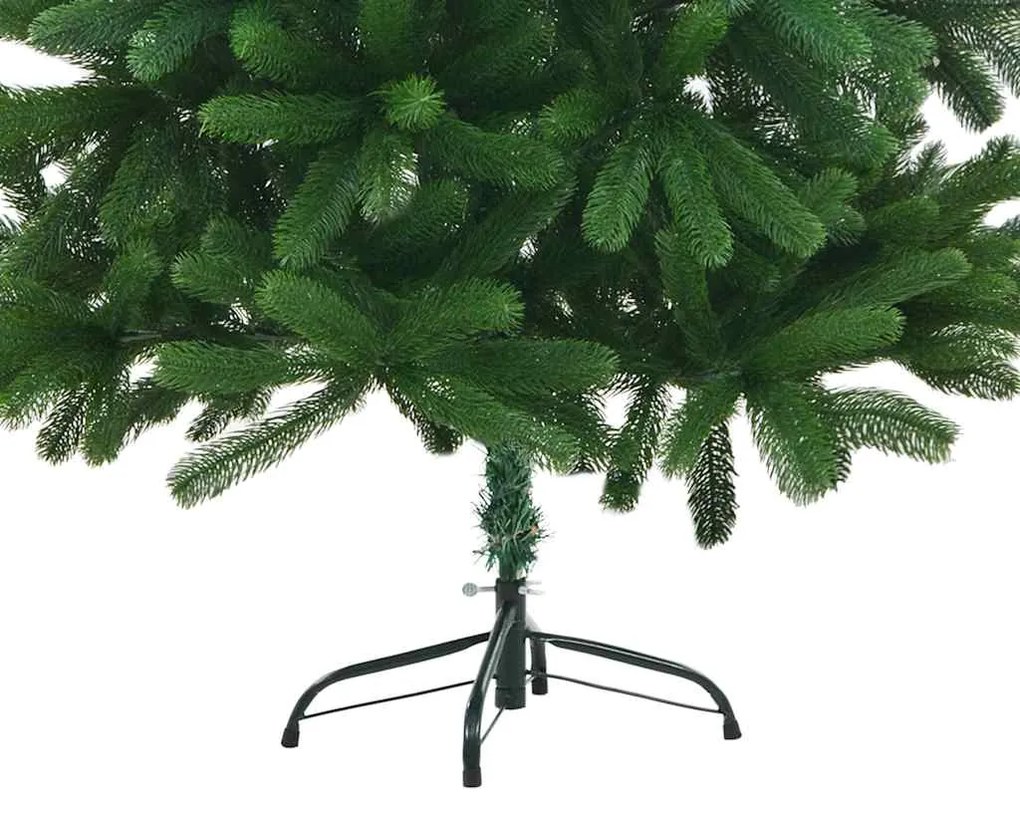 Árvore Natal artificial pré-iluminada c/ bolas 150 cm verde