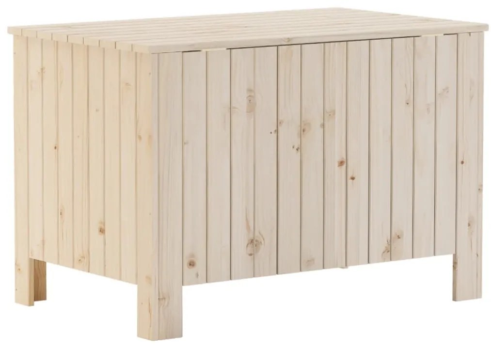 Caixa de arrumação com tampa RANA 80x49x54 cm pinho maciço