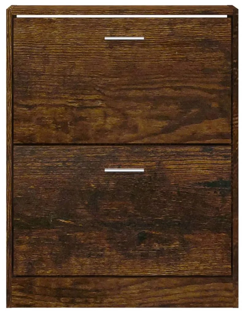 Sapateira 59x17x81 cm derivados de madeira carvalho fumado