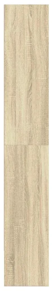 Estante 80x30x189 cm derivados de madeira cor carvalho
