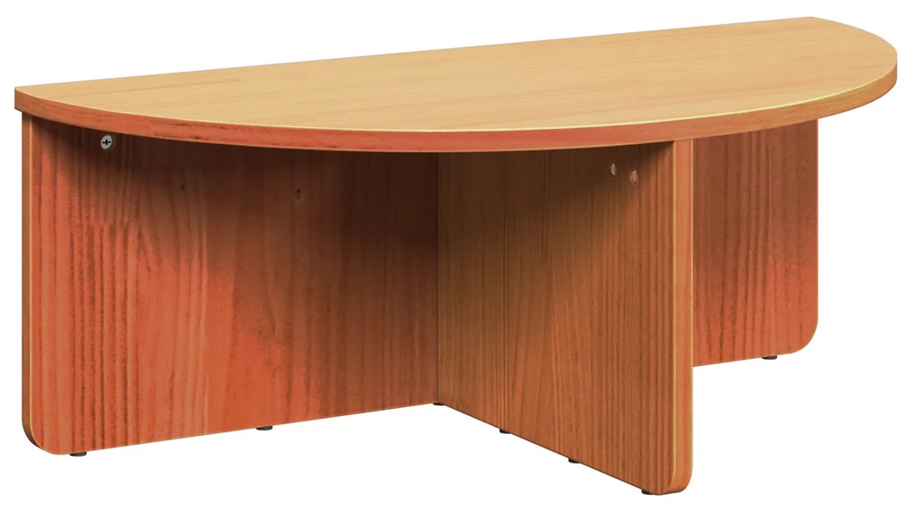 Mesa de centro 2 pcs Castanho-mel 79 x 39.5 x 40 cm