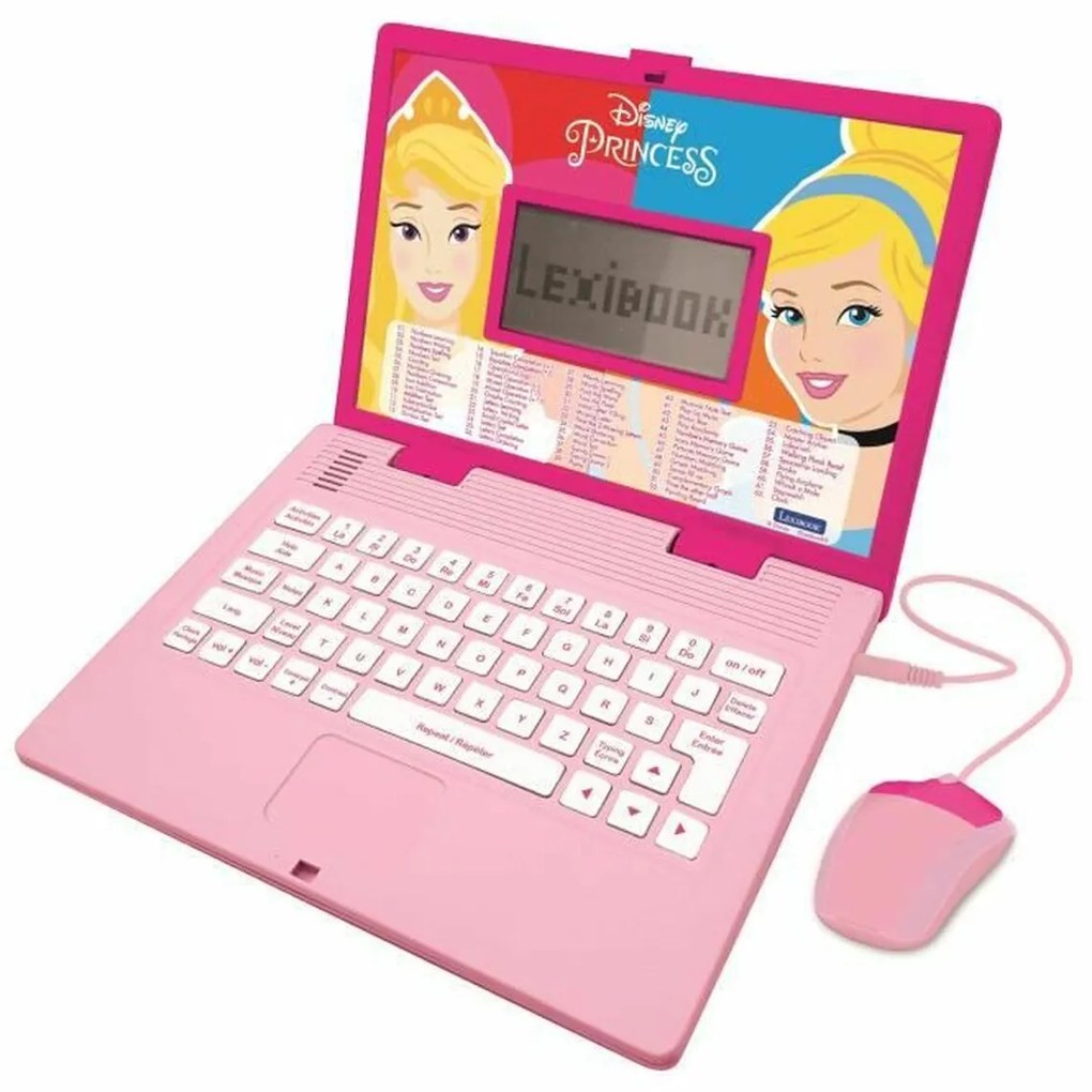 Computador Portátil Lexibook Disney Princess Fr-en Brinquedo Interativo + 4 Anos