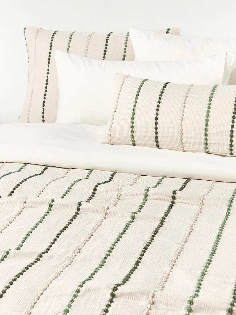 Capa de edredão em percal de algodão Arabella