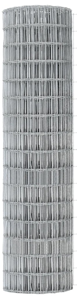 Cerca Euro da com 7 Postes de Espinho 1.4x10 m Aço Galvanizado