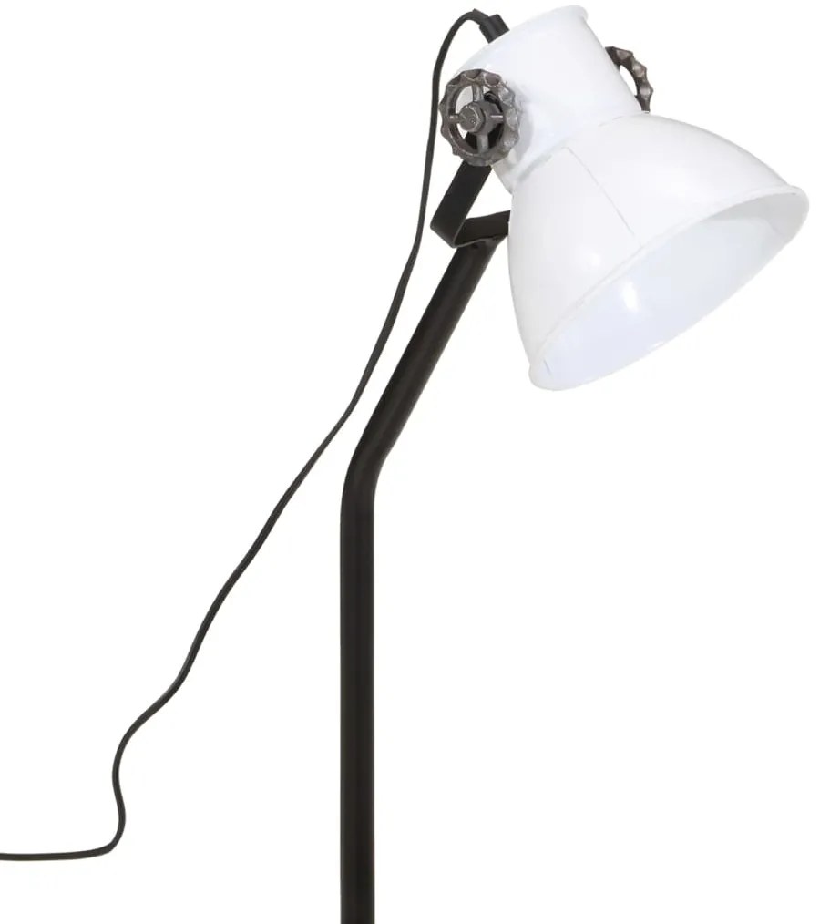 Candeeiro de secretária 25 W 17x17x60 cm E27 branco