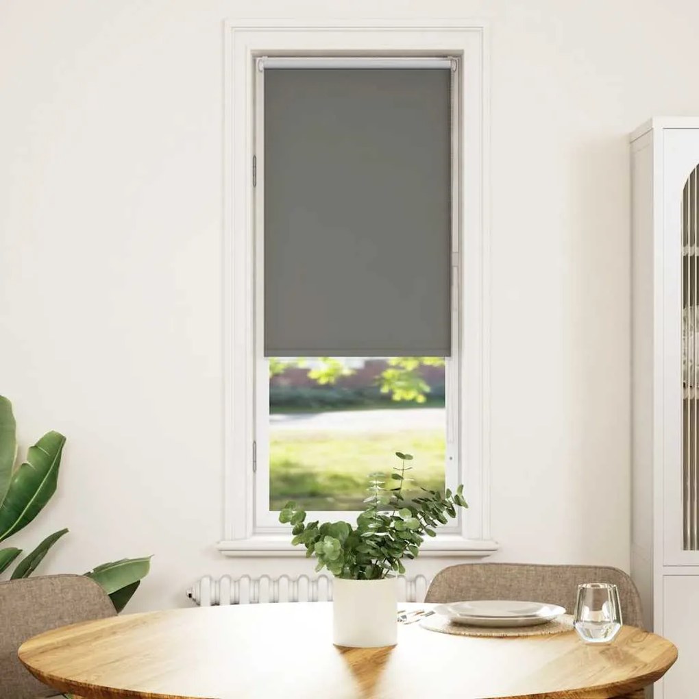 Persiana de enrolar 60x175 cm largura tecido 55,7 cm poliéster